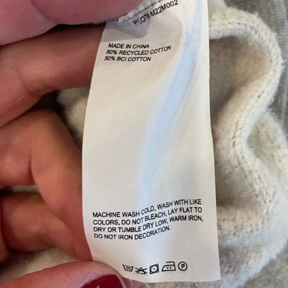 Brady Mens Gray Varsity Pullover Hoodie Cotton Comfortable Streetwear Sz Medium - Picture 6 of 10